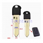 39mm Key blade for Toyota
