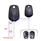 VA2/VA6/307 blade transponder key shell for Peugeot 5008