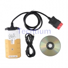gold color 2PCB/Double Boards V9.1 DS Autocom CDP/Delphi DS150E OBD OBD2 Diagnostic Tool with Bluetooth