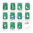 KEYDIY Clamp Adapter Type 11 Pieces of Adapter Boards Work with KD-X4, KD MAX and Other Devices Support Permanent Free Use