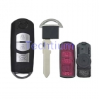 #1 blade Hatch SUV hold words 3 button remote key shell or Mazda