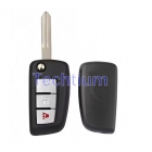 for Nissan 3 button Flip key shell
