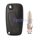 GT10 Blade 2 button remote key for Fiat,Iveco Daily GT10 Blade 2 button remote key for Fiat,Iveco Daily