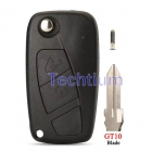 433Mhz ID48 chip GT10 Blade 2 button remote key for Iveco Daily 433Mhz ID48 chip GT10 Blade 2 button remote key for Iveco Daily