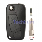 433Mhz ID48 chip GT10 Blade 3 button remote key for Iveco Daily 433Mhz ID48 chip GT10 Blade 3 button remote key for Iveco Daily