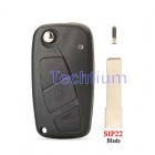 433Mhz ID48 chip SIP22 Blade Black color 3 button remote key for Fiat 433Mhz ID48 chip SIP22 Blade Black color 3 button remote key for Fiat