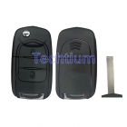2 button modified flip remote key shell for Chevrolet with wide blade 2 button modified flip remote key shell for Chevrolet with wide blade