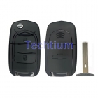 2 button modified flip remote key shell for Chevrolet with middle groove blade 2 button modified flip remote key shell for Chevrolet with middle groove blade