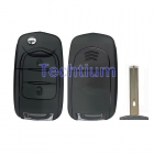 2 button modified flip remote key shell for Chevrolet with middle groove blade 2 button modified flip remote key shell for Chevrolet with middle groove blade