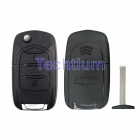 3 button modified flip remote key shell for Chevrolet with narrow blade 3 button modified flip remote key shell for Chevrolet with narrow blade