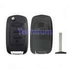 3 button modified flip remote key shell for Chevrolet with narrow blade 3 button modified flip remote key shell for Chevrolet with narrow blade