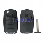 3 button modified flip remote key shell for Chevrolet with wide blade 3 button modified flip remote key shell for Chevrolet with wide blade