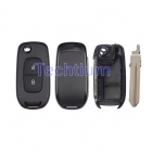 2 button flip key shell for Renault without battery holder 2 button flip key shell for Renault without battery holder