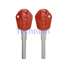 Motorcycle key shell for KTM