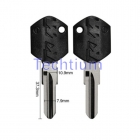 Motorcycle key shell for KTM