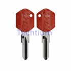 Motorcycle key shell for KTM